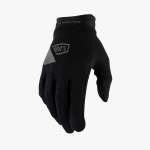 100% Ridecamp Gel Gloves Black - 2XL