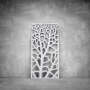 Wall Art D051 - 2000 X 1000 X 20 Indoor / Matt Silver / No