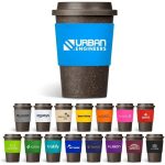 Kooshty Brown Bean Plastic Double-wall Tumbler 400ML