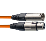 FTS C-10M-OR Xlr Male -xlr Female Microphone Cable 10M Orange