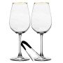 Hammered Texture Limited Edition Premium Wine Glasses - Set Of 3