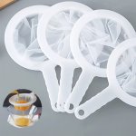 1PC Ultra-fine Mesh Strainer - Perfect For Juices Soy Milk & More Portable Kitchen Filter For Home & Restaurant Use