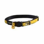 CAT Rogz Z Fancy 11MM Safeloc Breakaway Collar Pink Heart Tails Design Waggs Pet Shop