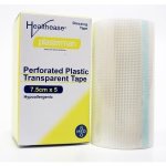 Perforated Plastic Transparent Tape 75MM X 5M