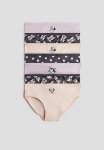 7-PACK Cotton Briefs - Powder Pink minnie Mouse