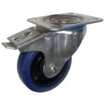Blue Elastic Rubber Castor 360 Series Ngr