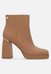 Sissy Boy Darla Block Heel Boot - Tan