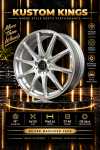19 Inch Mercedes Benz 5 112 Pcd – Brabus Style Silver Machined Face Alloy Wheels