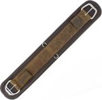 Jeereal Western Horse Cinch Premium Full-grain Leather Girths For Horse Durable Equestrian Equipment 28"