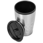 Vega Stainless Steel & Plastic Double-wall Tumbler 350ML - Silver