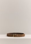 Dundas Woven Leather Belt