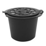 Coffee Accessories Refillable Coffee Capsule Cup Reusable Black 1PC