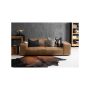 Faraai 3-SEATER Leather Square Arm Couch