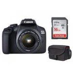 Canon Eos 2000D Double Dc Kit Dslr Camera Bundle
