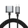 Compatible With Magsafe 3 Magnetic 140W Fast Charging Type-c Cable - Gray