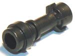 Parts Weapon Lightsaber Hilt Straight 64567 - Pearl Dark Grey