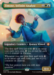 Zimone Infinite Analyst Borderless Secrets Of Strixhaven Commander - Damaged Foil