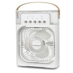 Portable Air Conditioner Fan Evaporative Air Cooler With 7 Colors LED Light