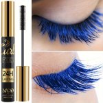 1PC Long-lasting Colorful Mascara 24H Waterproof & Fast Dry Eye Makeup Lash Extension Vivid Blue Pink Purple Green Black And Mor