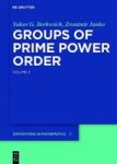 Yakov Berkovich Zvonimir Janko: Groups Of Prime Power Order Volume 4 Hardcover