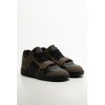 Basketball High Top Sneakers Brown