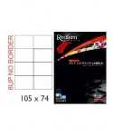 White Laser Label 105 X 74MM