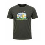Happy Life T-Shirt Green - 3XL