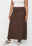 Cotton On Plus Haven Maxi A-line Skirt - Chocolate