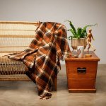 Piccolo - Botswana Brown tobacco - 110 X 130 Cm