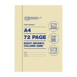 Accounting Books 8MC Cash Journal 72P A4 Pack Of 10