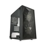 FSP CST130 Basic Micro-atx Gaming Chassis Black - Bios Bois