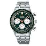 Seiko Men's Sport Chronograph -SSB481P1- Stainless Steel & Green Dial