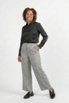 Straight Leg Trousers - 40 Check