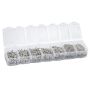 Craft Diy Multi Size 350PC Open Jump Ring Findings For Jewellery Making