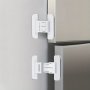 2/3/4PCS Youngsters Safety Latch - No-drill Refrigerator & Cabinet Lock Secure For Appliances Drawers Kitchen & Living Room Essentials