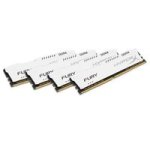 Kingston Hyperx Fury White 64GB DDR4 Desktop Memory Module 4 X 16GB 2400MHZ