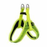 Rogz Utility Small Nitelife Fast Fit Dog Harness Yellow Reflective Waggs Pet Shop