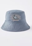 Cotton On Kids Reversible Bucket Hat - Steel dino Squad