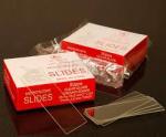 Microscope Slides Plain Ground Edge Glass Box 50