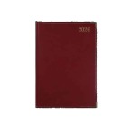 A5 Diary Page A Day Executive 2027 Burgandy