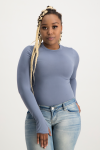 Lucy Long Sleeve Bodysuit - Flintstone - M