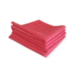 Micro Fiber 280GSM Assorted Colours Pack Of 10 - Red