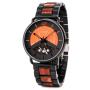 Men's Stainless Steel With Red Sandalwood Watch - R30-1