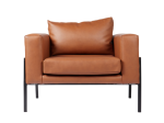 Box Frame Euro Leather Chair