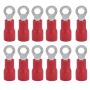 Insulated Ring Terminals 1000PCS High Voltage Electrical Crimp Connectors