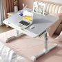 Adjustable Bed Table Height-adjustable Laptop Desk Grey Bed Desks