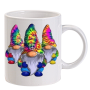 3 Hippies Printed Coffee Mug