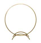 Goldair Gold Round Table Decor 80CM