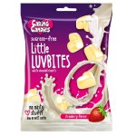 S f Strawberry White Choc Luvbite 100G