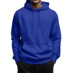 Hoodie T Shirts For Men Pullover Hooded Sweatshirt Vintage Lightweight Streetwear Loose Hoodies Waffle Knit Unisex Sweatshirts A